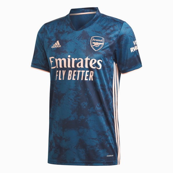 Camiseta Arsenal Tercera Equipación 2020-2021 Azul